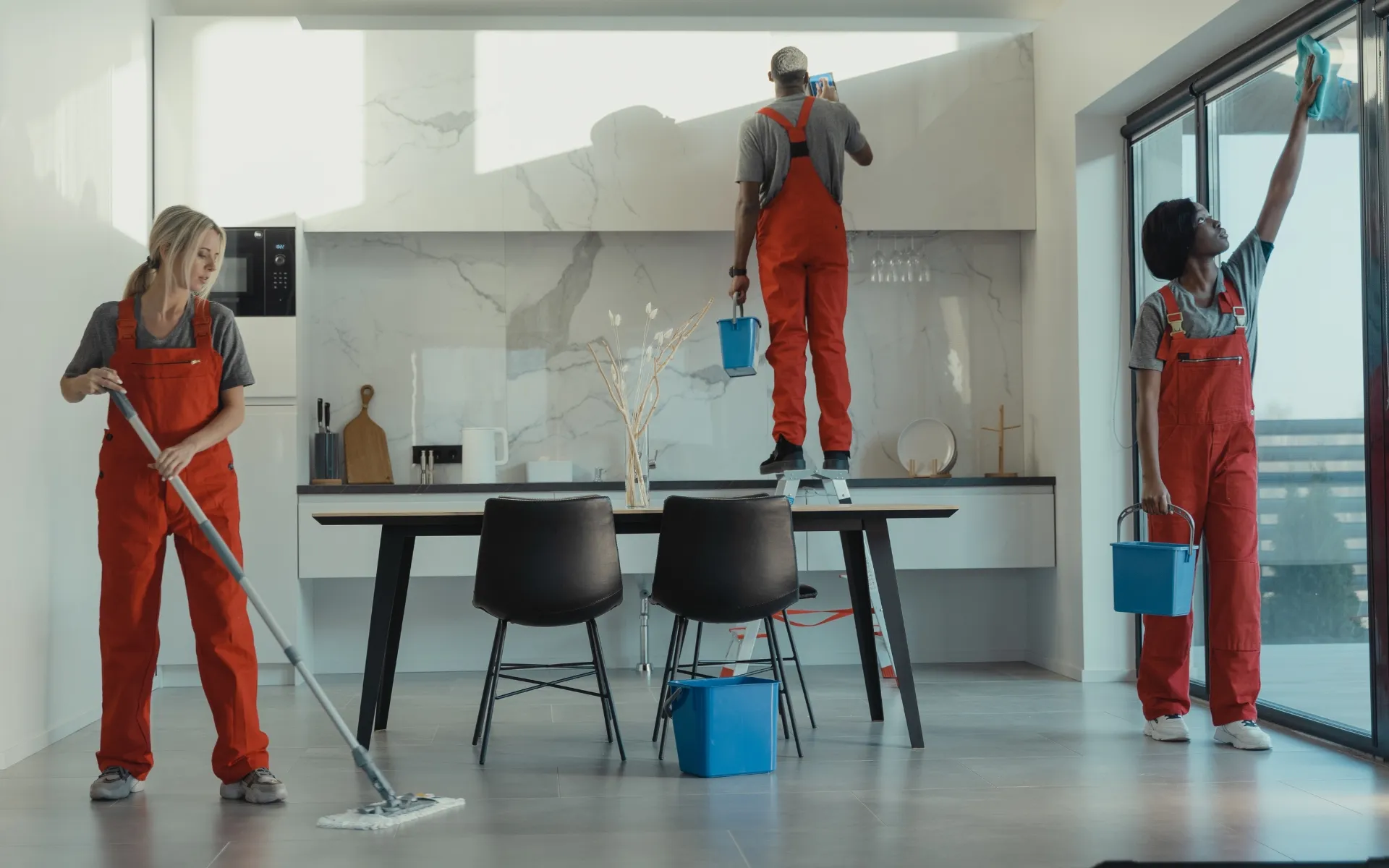 Cleaning Services in Kitchen